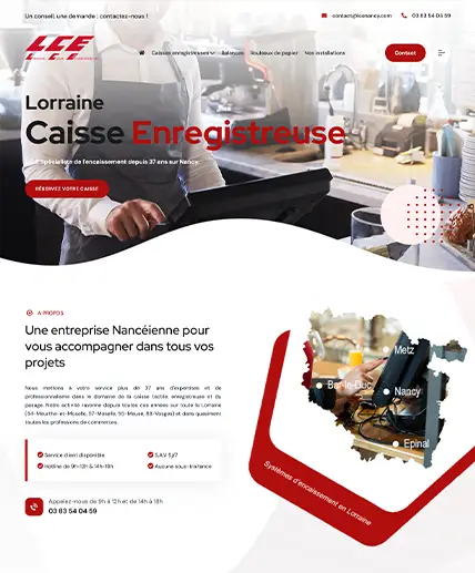 Lorraine Caisse Enregistreuse